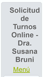 Mobile Screenshot of drabruni.mediturnos.com